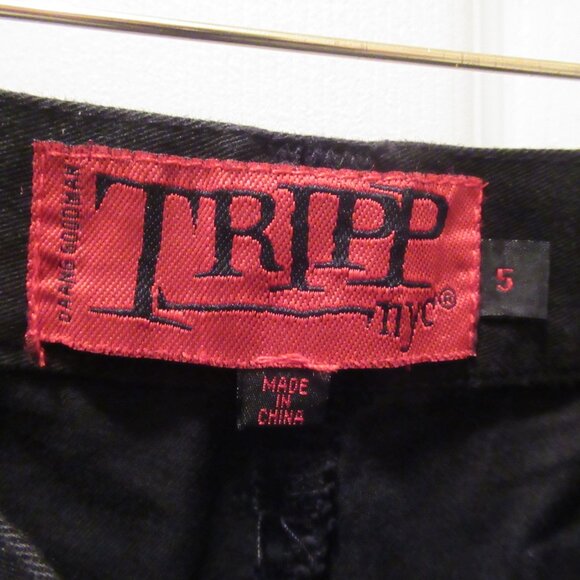 Like New, Womens 5, Tripp NYC Zipper Bondage D Ring Skinny Pants, Daang Goodman - Picture 4 of 13